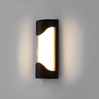 Black Outdoor Wall Light Modern Waterproof LED Light