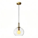 Frosted Glass Mini Pendant Lights Modern Metal Ceiling Ligh