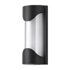 Black Outdoor Wall Light Modern Waterproof LED Light