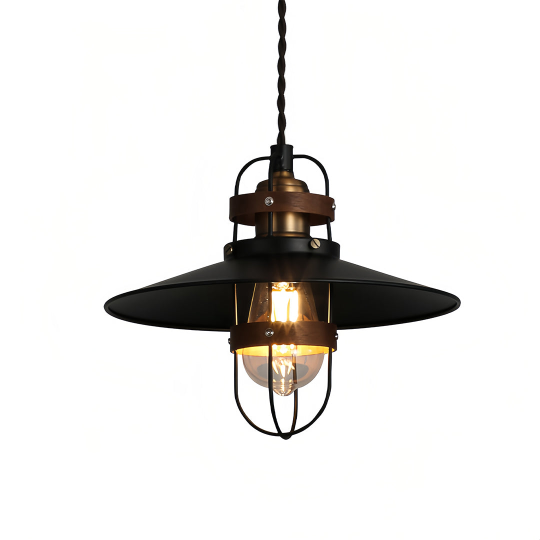 Vintage Hanging Pendant Lights Industrial Black Iron ceiling lights