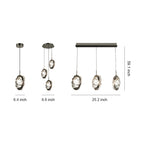 Fun Pendant Light Minimalist Glass Adjustable Luxury Ceiling Lights