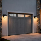 Solar Lights Outdoor Wall Waterproof Plastic Lights 2 PCS