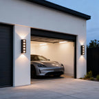 Unique Outdoor Wall Lighting LED Up-Down Illuminating Decor Lamp