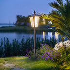 Lawn Stakes For Lights Solar-Powered LED Waterproof