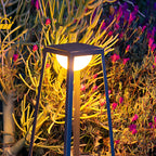 Metal Frame Outdoor Floor lantern Waterproof Garden Lighting