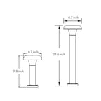 Garden LED Lights Outdoor Minimalist Down Lighting Bollard Light
