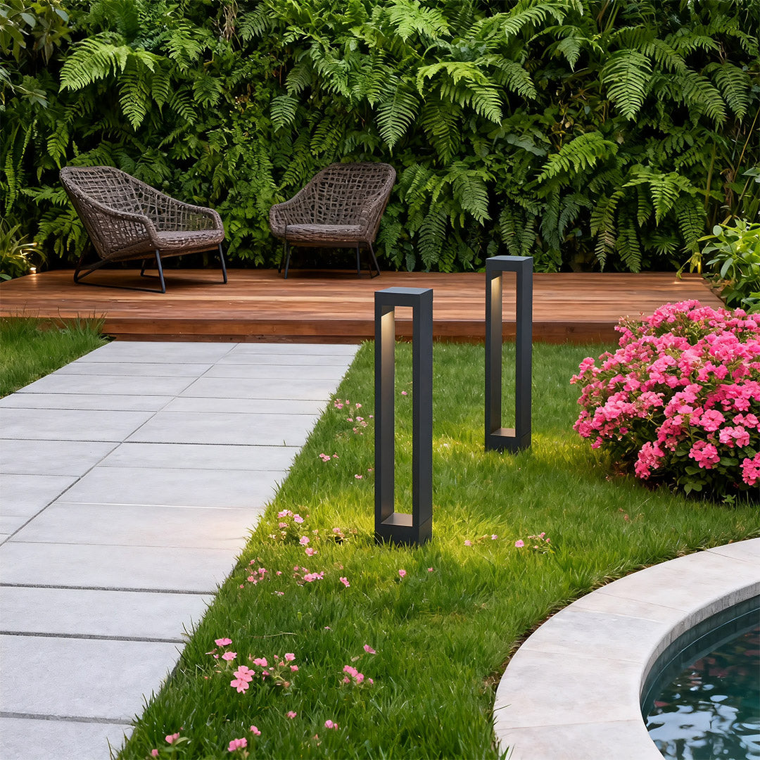 Garden Pathway Lights Waterproof Durable LED Outdoor Bollard Lamps