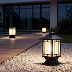 Street Light Pillar Retro Creative Waterproof Modern Outdoor Light