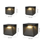Garden Pillar Lights Outdoor Waterproof Metal Light