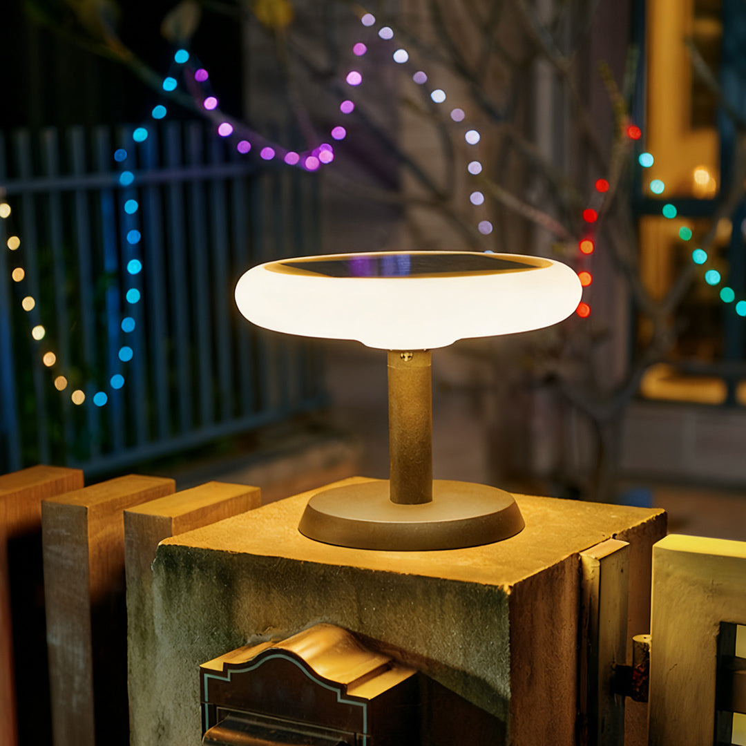 Solar LED Post Lights Versatile Waterproof Garden Outdoor Light