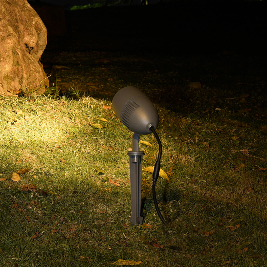 Flood LED Plug in Outdoor Spotlight Minimalist Style