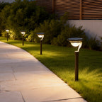Garden Stake Solar Lights Modern Floating Aura Outdoor Light