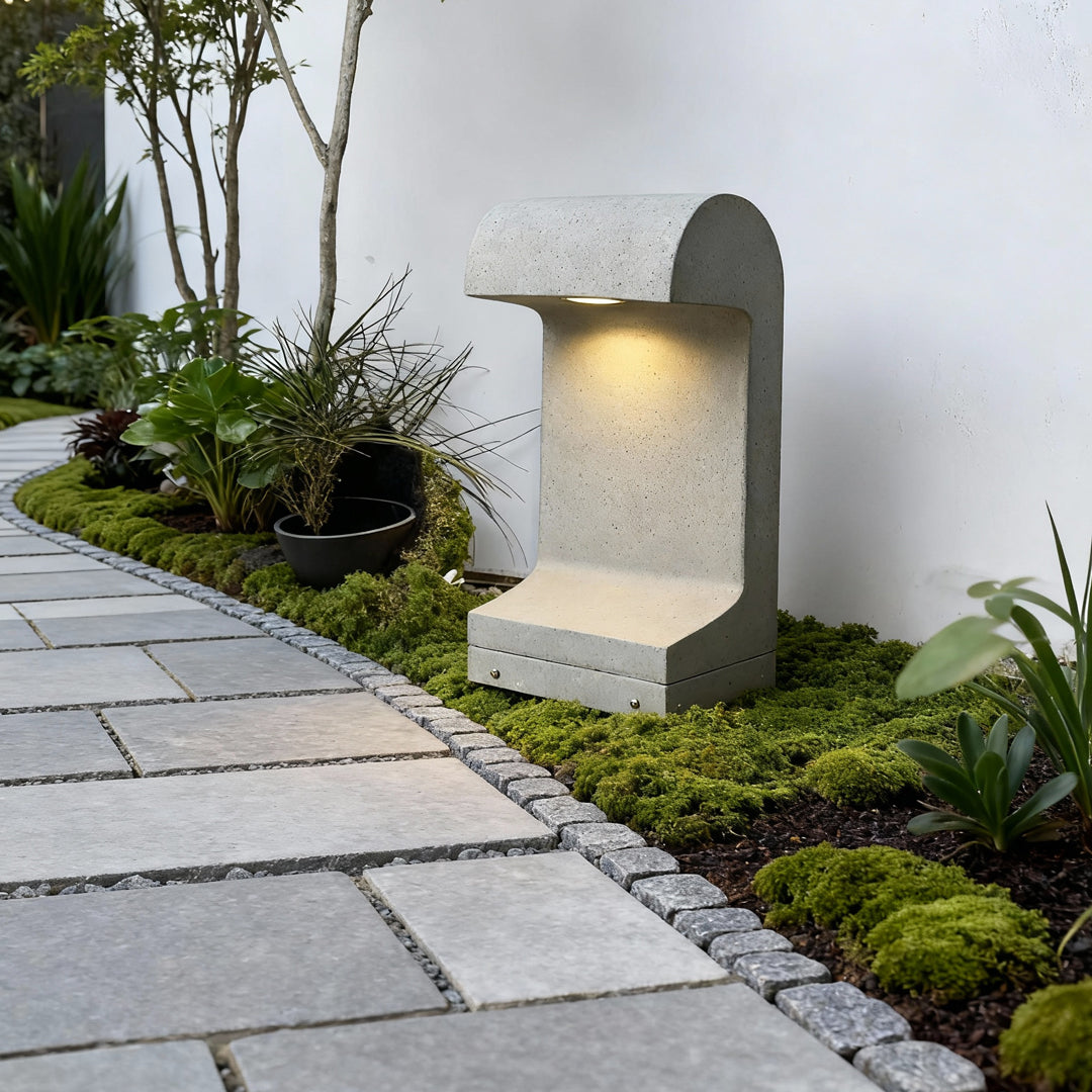Landscape LED Lighting Cement Outdoor European Retro Light