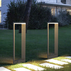 Square Bollard Light Outdoor Waterproof Landscape Lamp