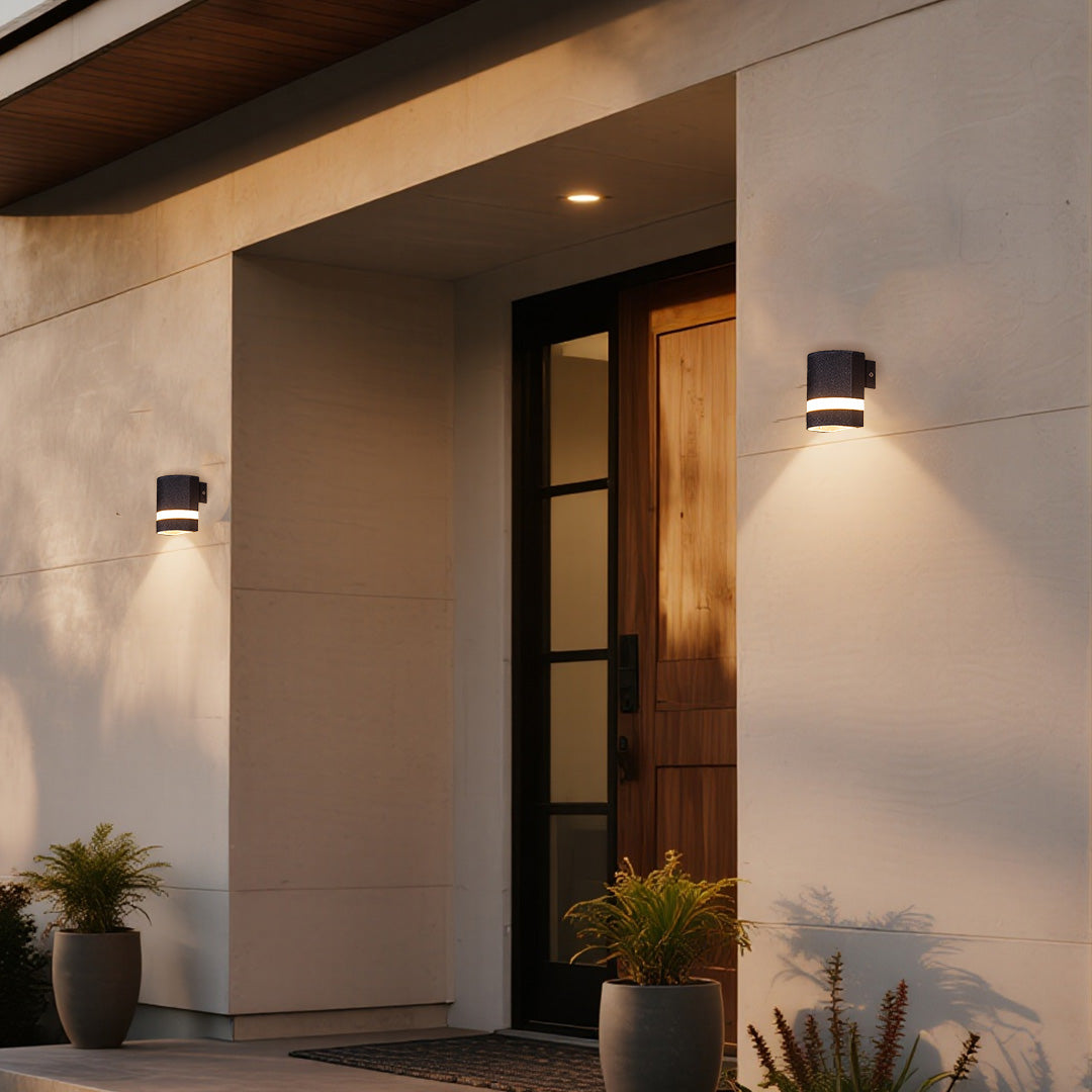 Die-cast Aluminum Garden Wall Lights Modern Industrial IP65 Facade Lights