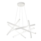 Geometric Ceiling Light LED Satellite Cross Design Chandelier
