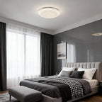 Geometric Flush Mount Ceiling Light White Full-Sky Star Lamp