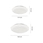 Geometric Flush Mount Ceiling Light White Full-Sky Star Lamp