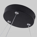 Geometric Pendant Light Iron Frame and Acrylic Ceiling Light