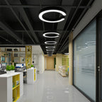 Geometric Pendant Light Iron Frame and Acrylic Ceiling Light