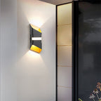 Square Tube LED  Up And Down Outdoor Wall Lights