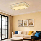 Flush Mounted LED Lights Luxury Eye-Protecting Crystal Lamp