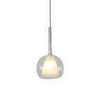 Glass Ball Pendant Light Nordic LED Glass Art Island Light