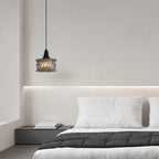 Glass Drum Pendant Light Italian Elegant Minimalist Ceiling Lights
