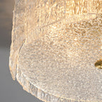 Luxury Full Copper Glass Flush Mount
