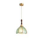 Water Ripple Glass Pendant Lighting Nordic Full Copper Light