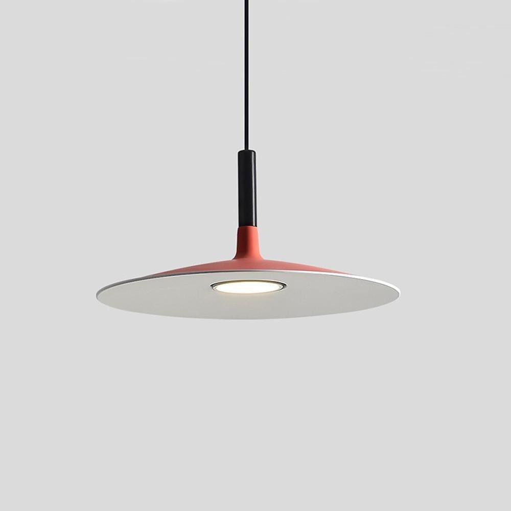 Flat Dish LED Nordic Pendant Lighting Hanging Ceiling Lights