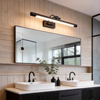 Gold Bathroom Vanity Lighting Adjustable LED Light