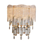 Crystal Wall Sconce Lighting LED Luxury Metal Lamp