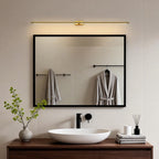 Bathroom Vanity Light Strip Modern Metal Cylinder Light