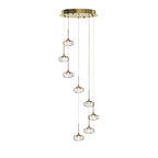 Chandelier For Tall Ceilings Italian Minimalist