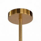 Gold Geometric Chandelier Vintage Artistic Stunning Ceiling Light