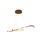 Unique Large Chandeliers Dimmable LED Simple Note Ceiling Light
