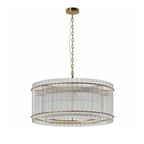 Glass Lamp Shade Chandelier Luxury Iron Ceiling Light
