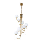 Spiral Globe Chandelier French Elegant Globe Ceiling Lights