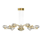 Modern LED Chandelier Full Spectrum Magic Bean Glass Light