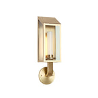 Outdoor Wall Mount Light Fixture Waterproof Metal Frame Light