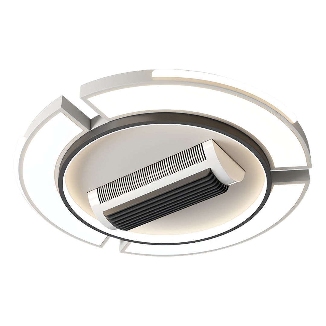 Bladeless Ceiling Fans With Light Full Spectrum LED Fan Lamp
