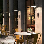 Gooseneck Wall Lamp Modern Long Arm Outdoor Metal Light