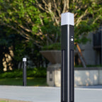 Solar Bollard Lighting Outdoor Garden Aluminum Lamp