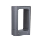 Square LED Garden Outdoor Bollard Light Minimalist Pathway Lighting