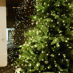 Green String Christmas Lights Copper Wire LED Lights
