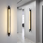 LED Wall Strip Lights Black for Hallways Up-Down Linear Lamp