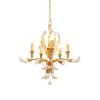 Gold and Crystal chandeliers Luxury Classic Exquisite Ceiling Light