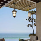 Waterproof Outdoor Ceiling Porch Light  Cast Aluminum American Style