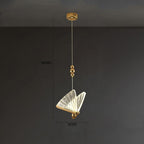 Butterfly Pendant Light Coastal Style Acrylic Ceiling Light
